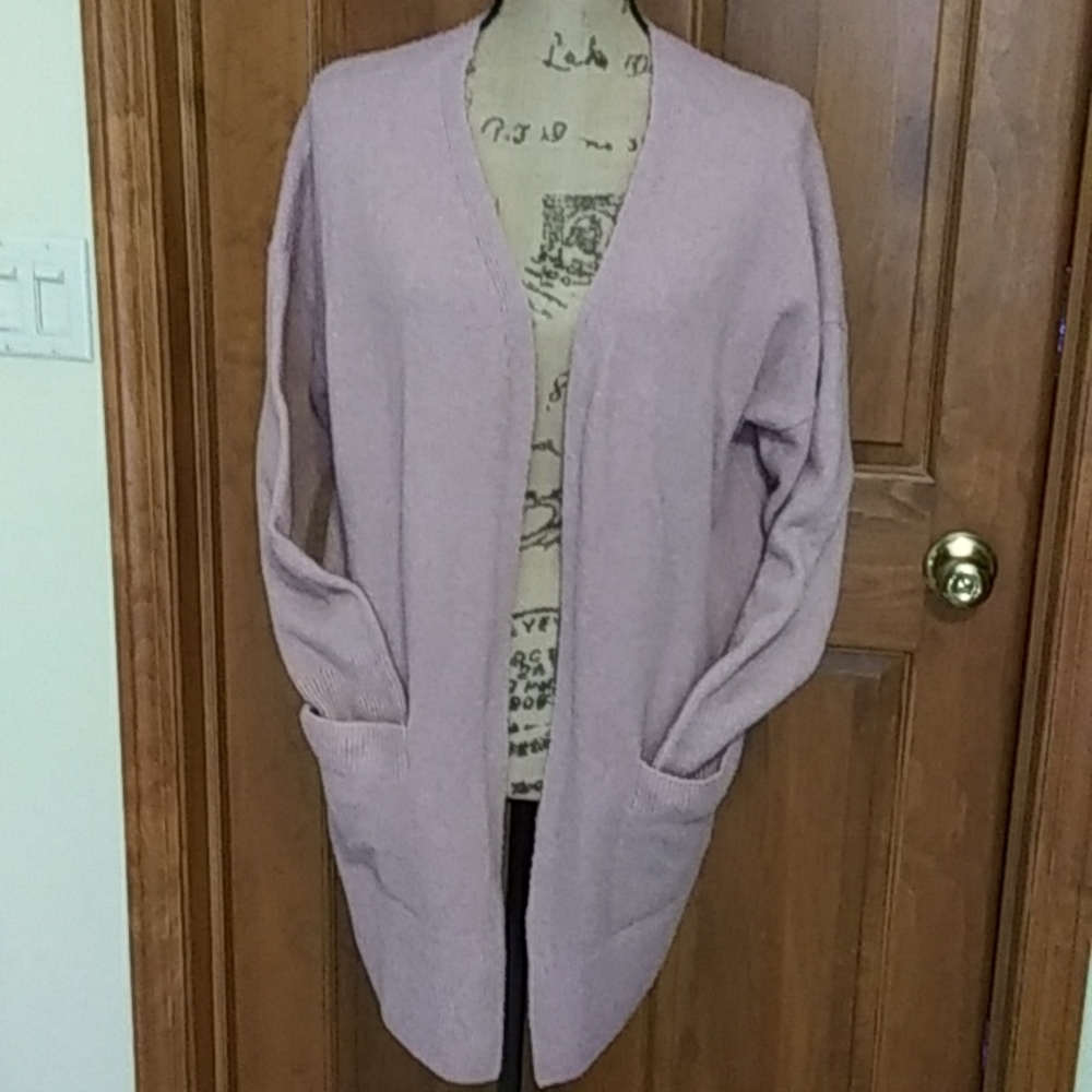 A.N.A. long open cardigan